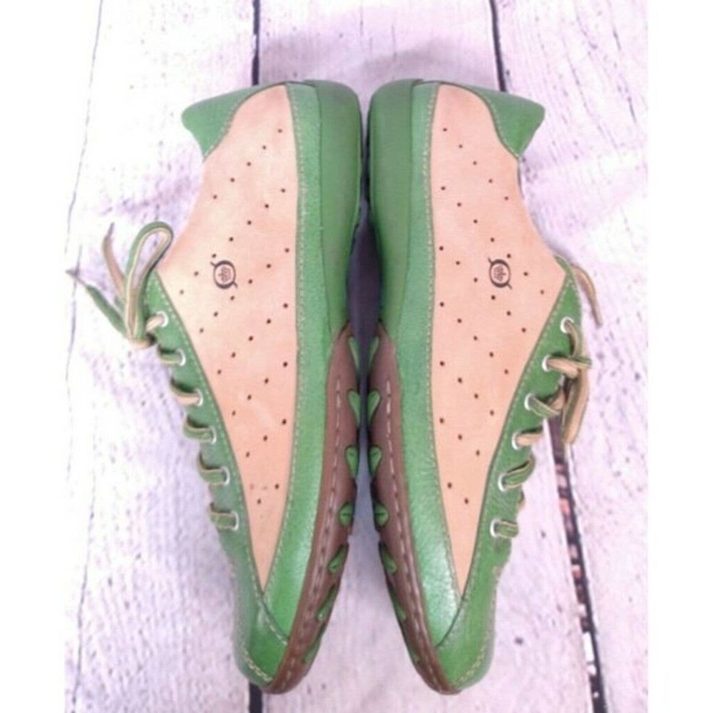 Born Green and Tan Athletic Shoes - Picture 8 of 12